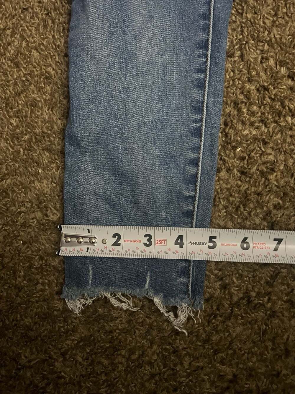 American Eagle Ne(x)t Level Stretch Distressed Skinny Jeans Size 8 - Picture 3 of 7